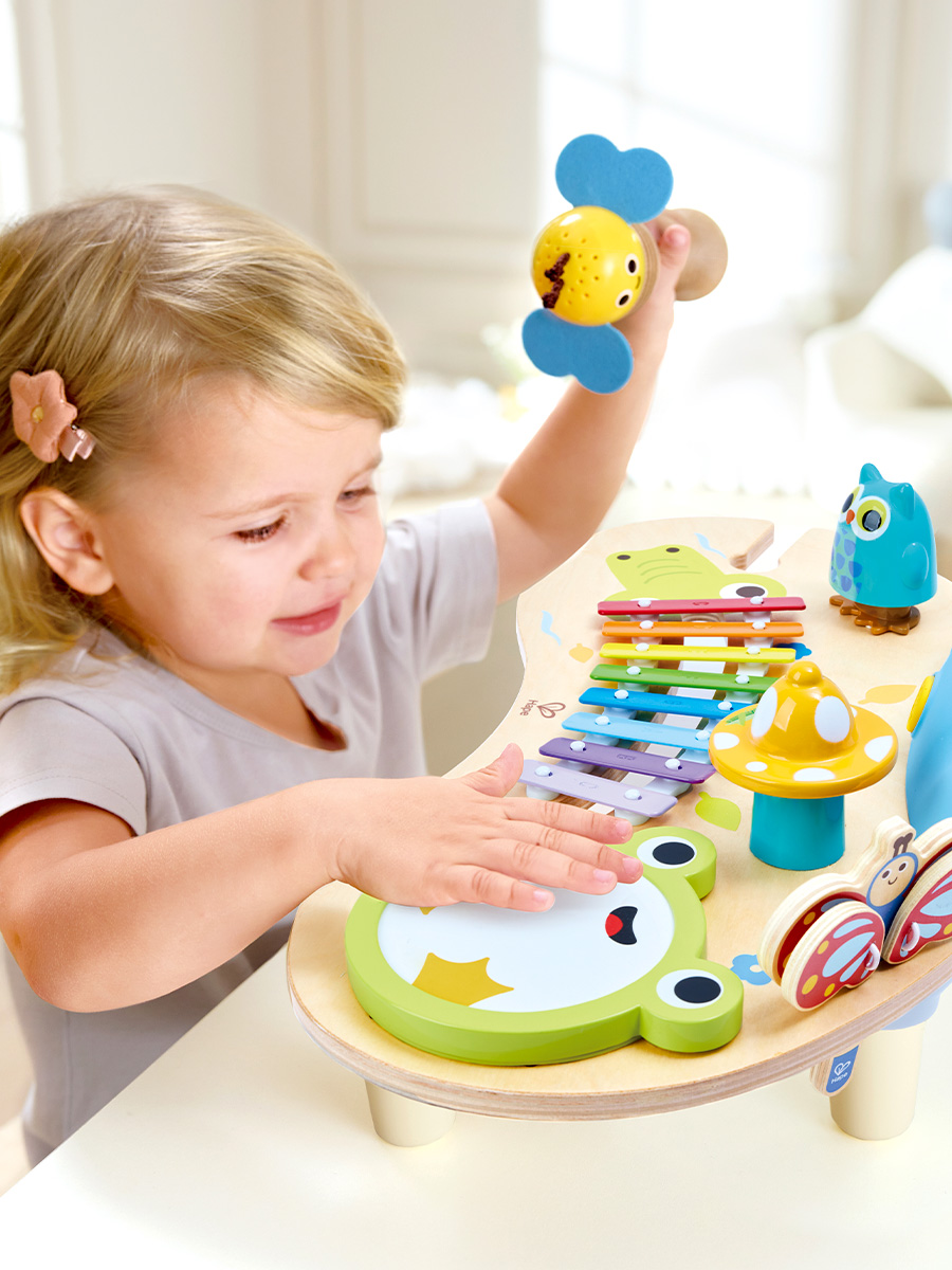 Игрушка музыкальная Hape "Ксилофон" Звуки Природы ксилофон - фото 1