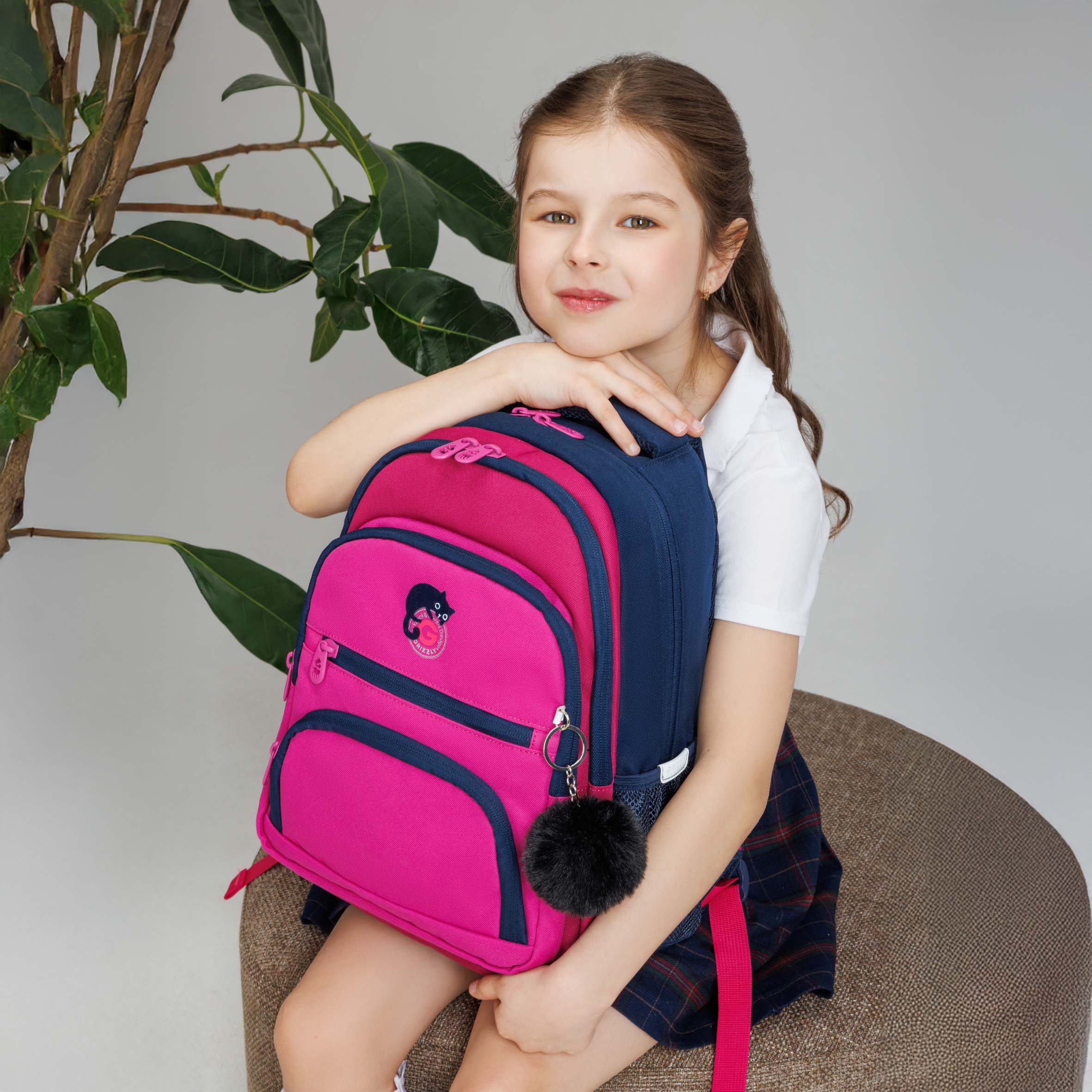 Рюкзак Grizzly для девочки - фото 8