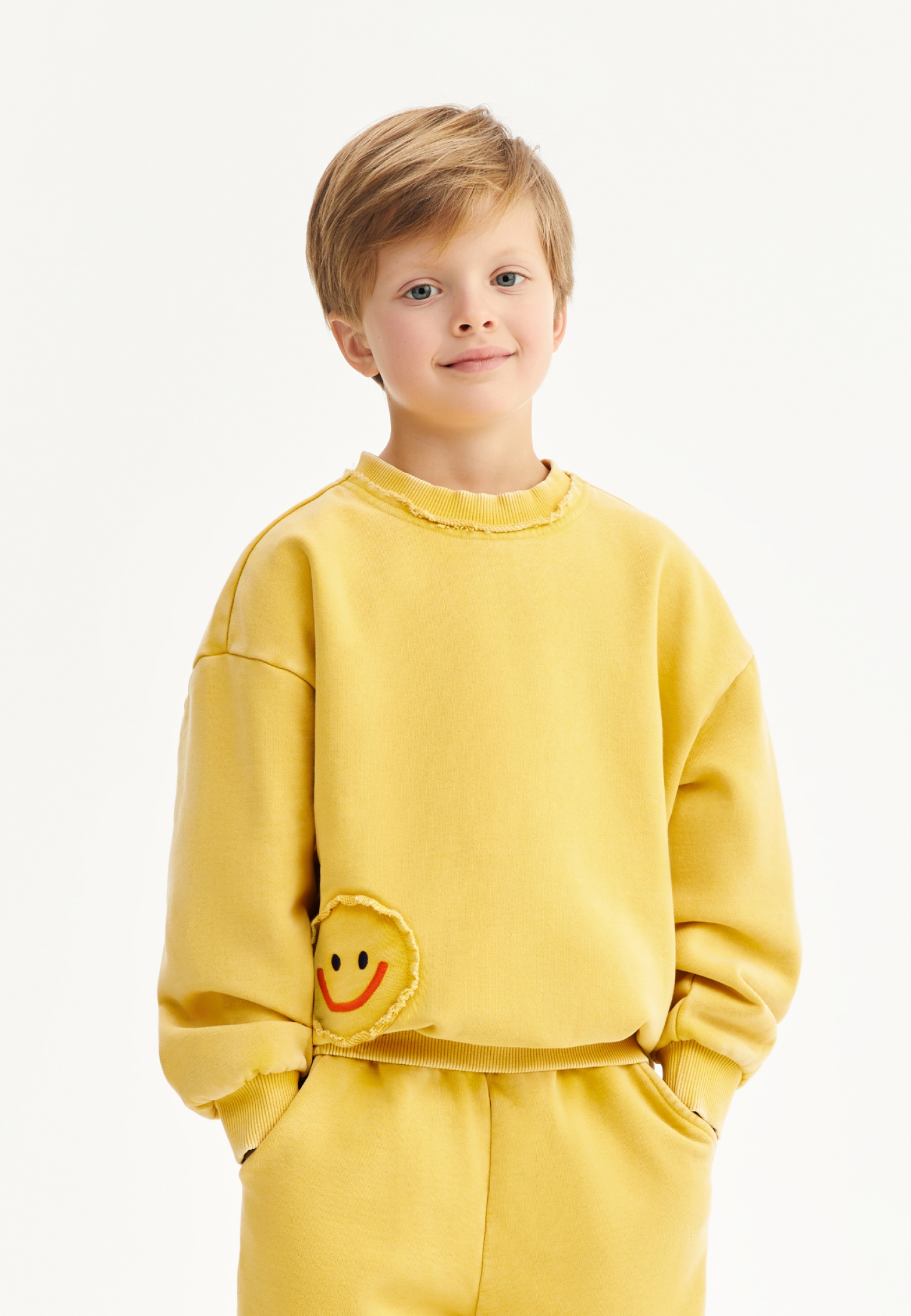 Свитшот Junion 904312.TSWT0021-Yellow-2 - фото 1