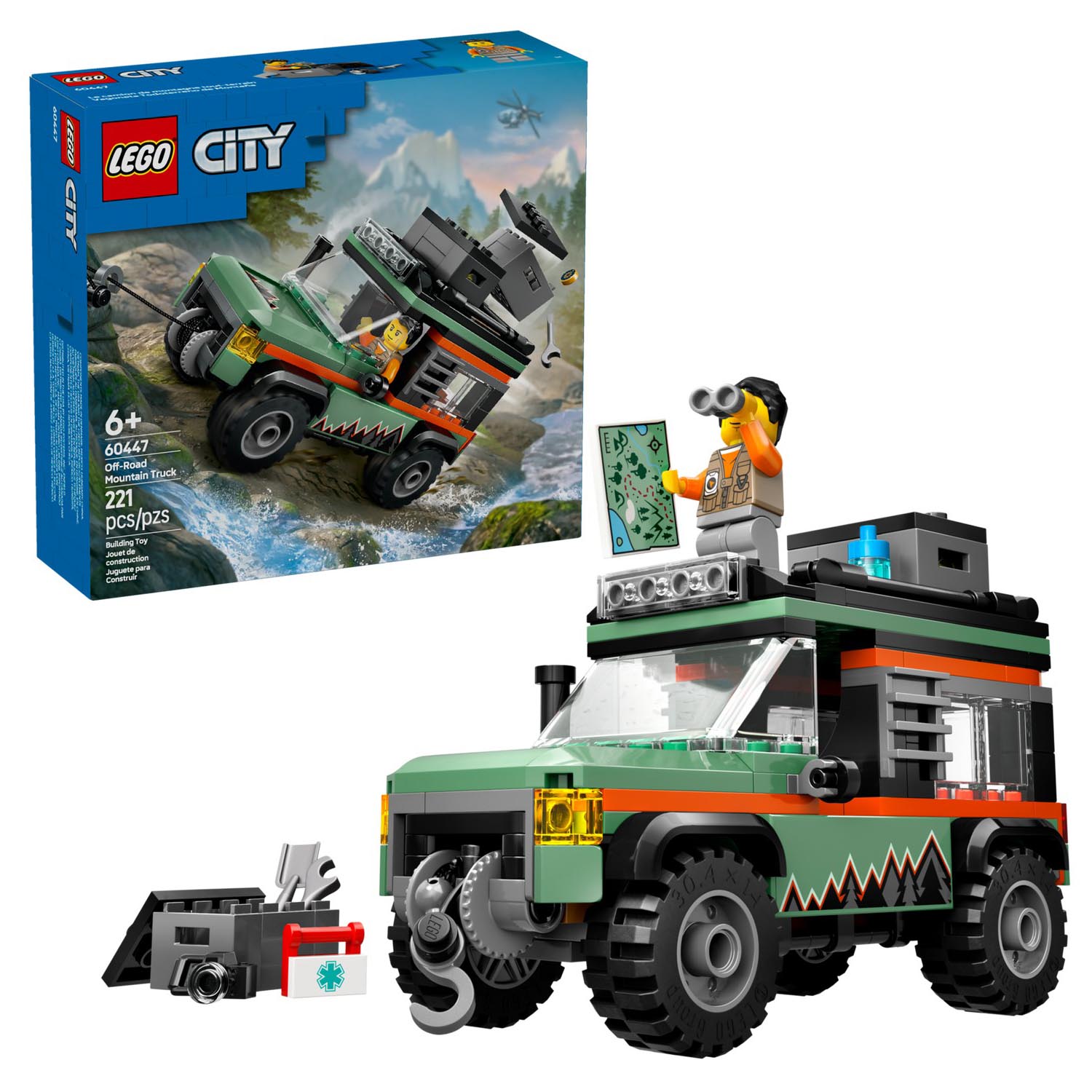 Конструктор LEGO City Джип-внедорожник 221 дет. - фото 1