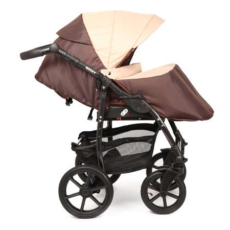 Коляска 2в1 Babyton Rocky Brown
