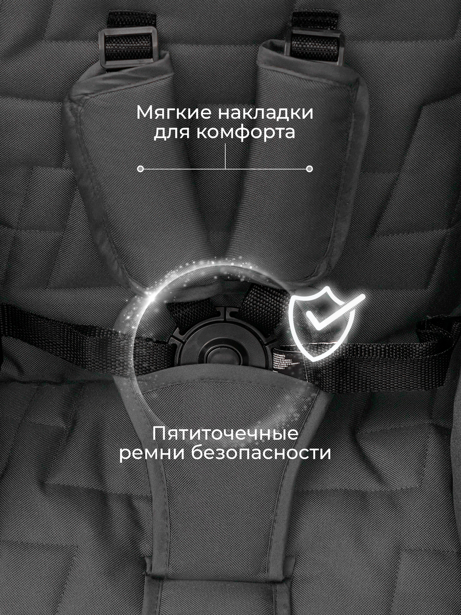 Коляска прогулочная для двойни Sweet Baby Donna Grey серый - фото 11