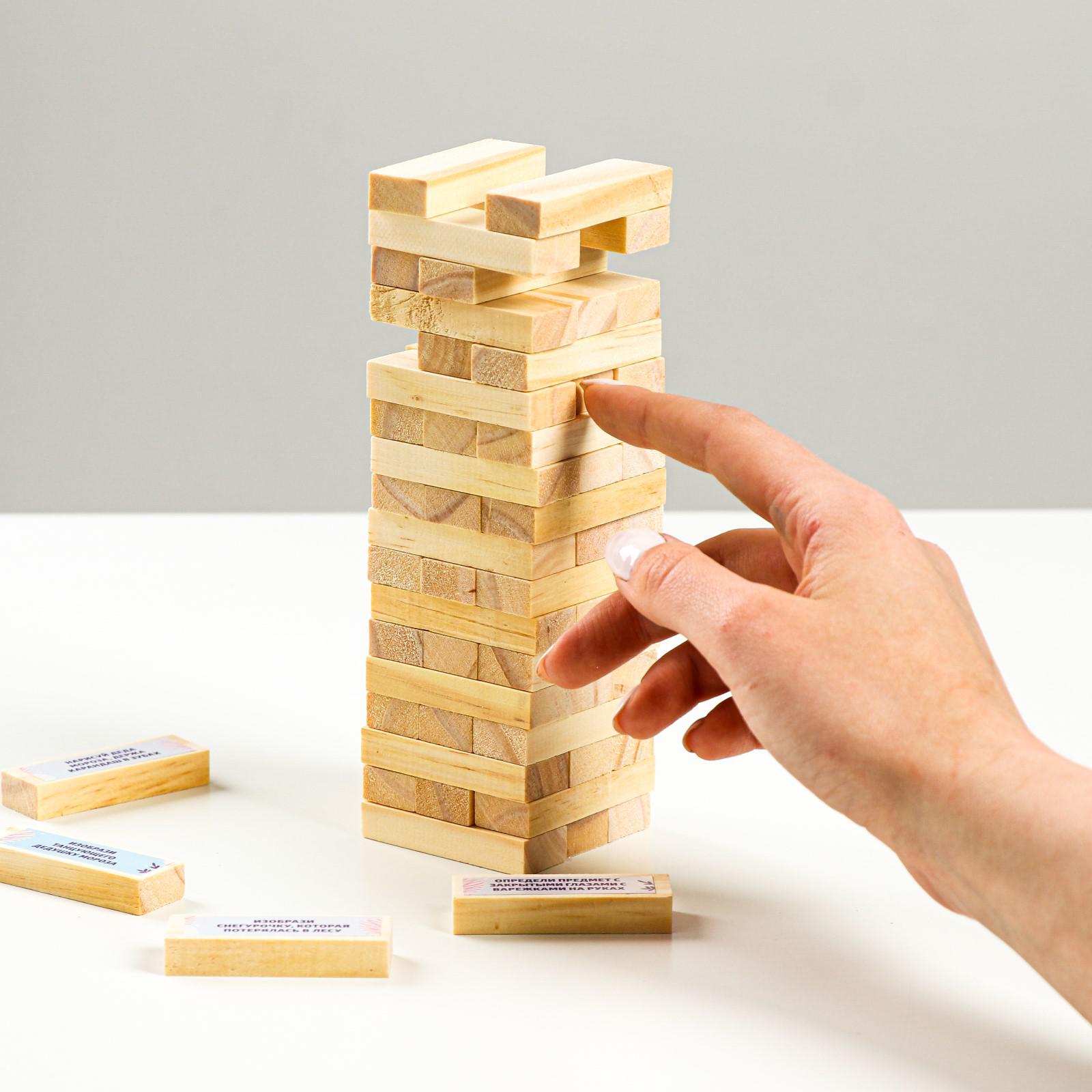 Настольная игра Лас Играс Падающая башня - фото 6