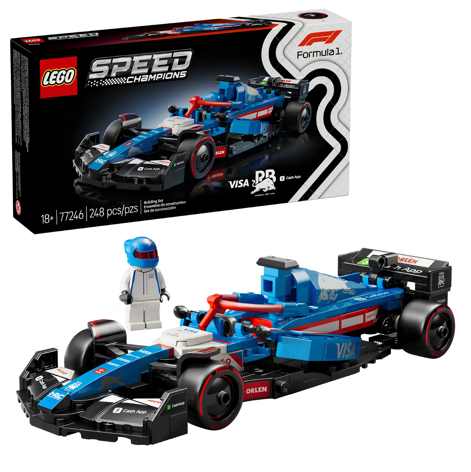 Конструктор LEGO Speed Champions 77246 248 дет. - фото 4