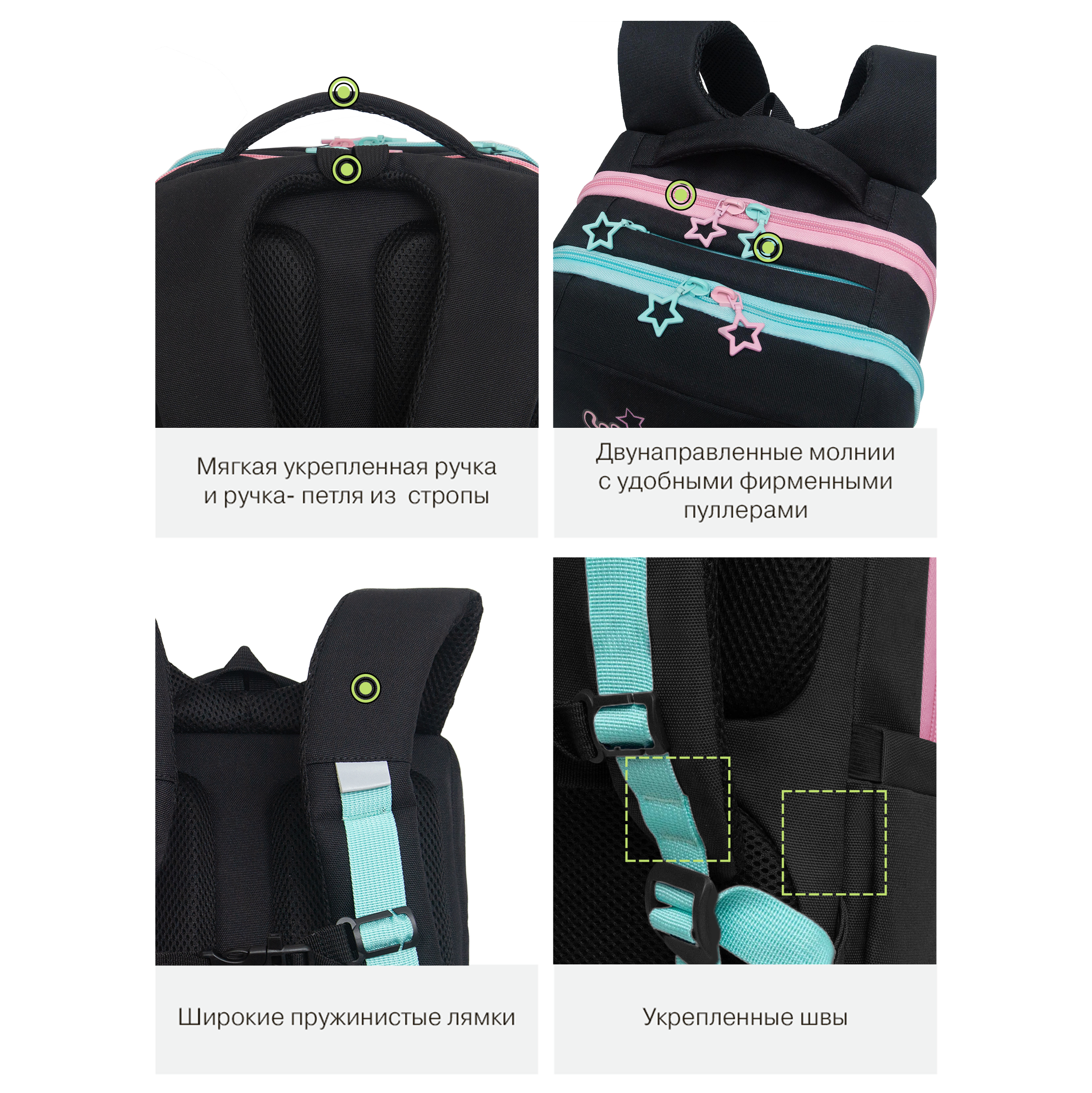 Рюкзак Grizzly для девочки - фото 12