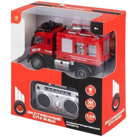 Пожарная машина РУ №1TOY 1:64