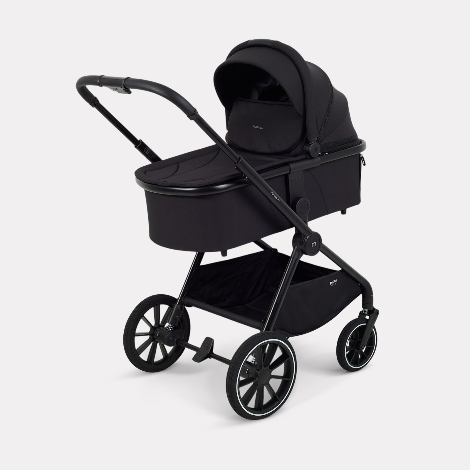 Коляска 3в1 MOWbaby Amber pro серый - фото 1