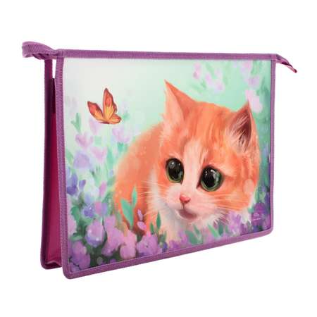 Папка для тетрадей Calligrata Котик А4