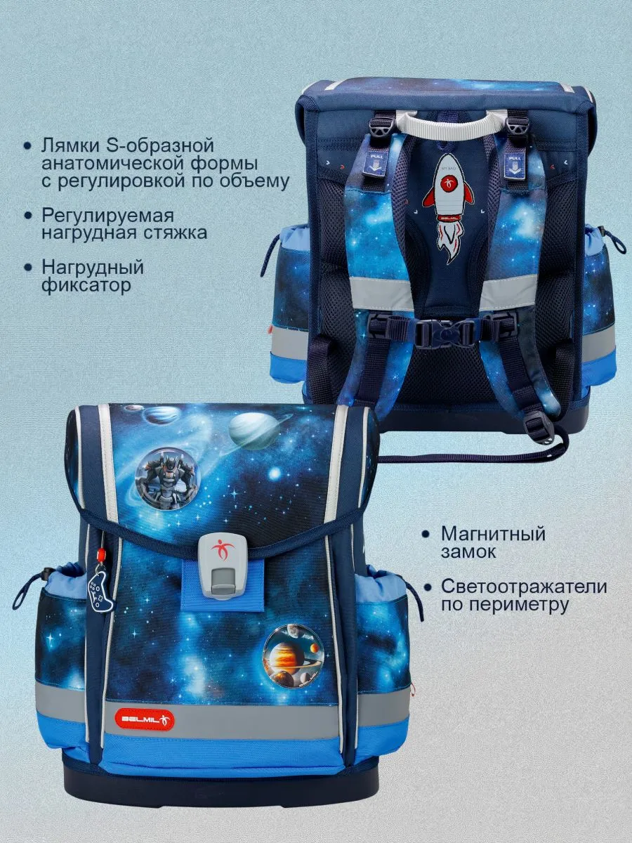 Ранец BELMIL Galaxy Light - фото 6