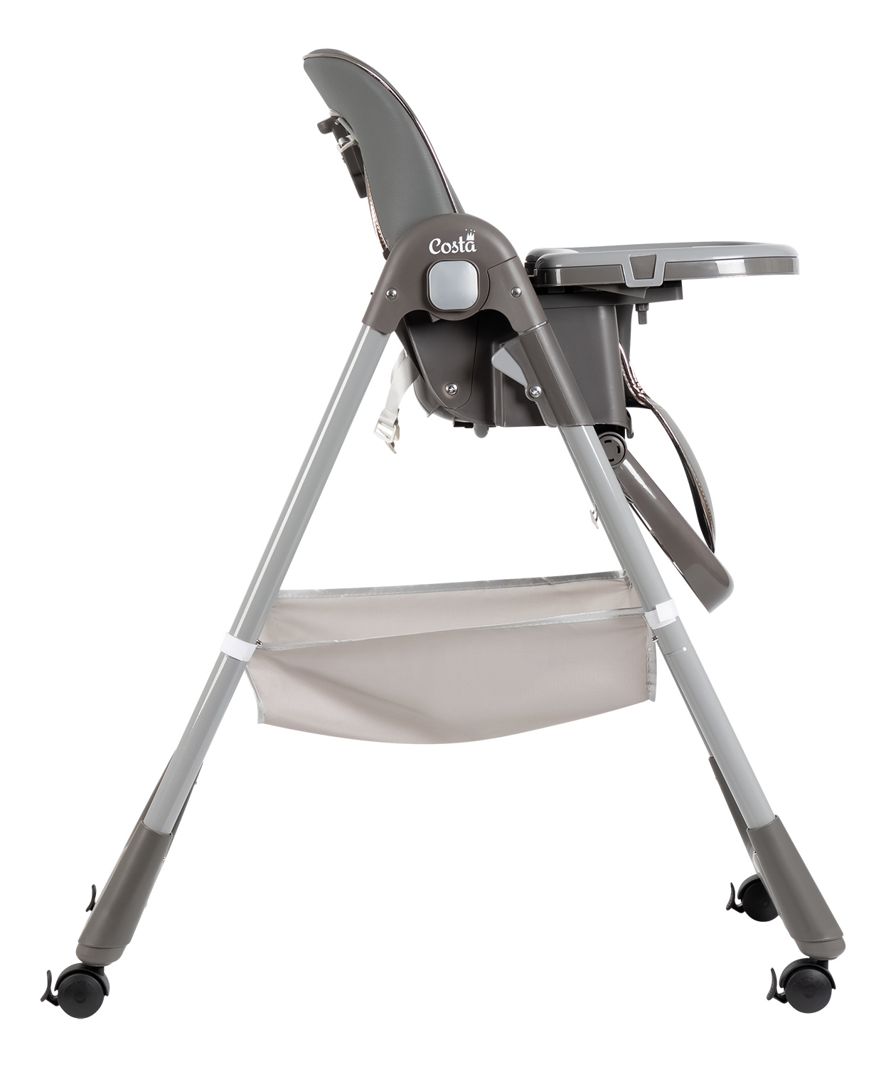 Стульчик для кормления Costa Adelia серый - фото 10