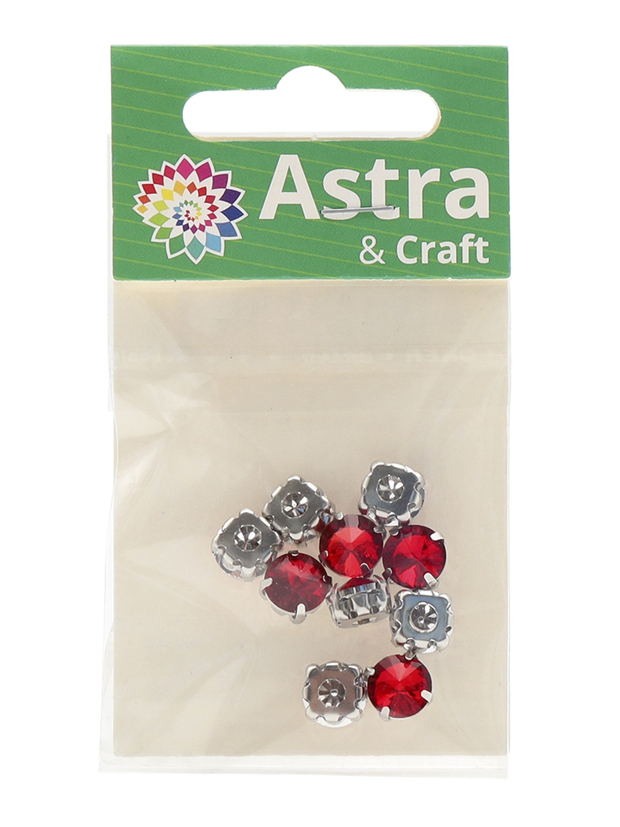 Набор для творчества Astra Craft бисер Хрустальные стразы - фото 7