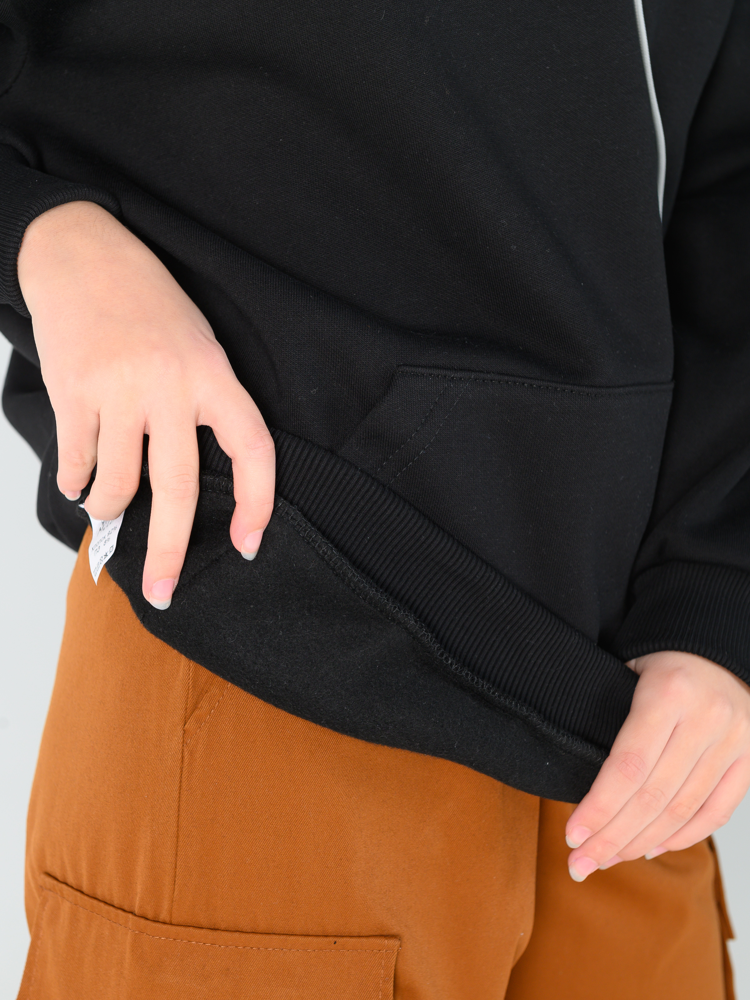 Толстовка MiloTa ТФН04/черный - фото 4