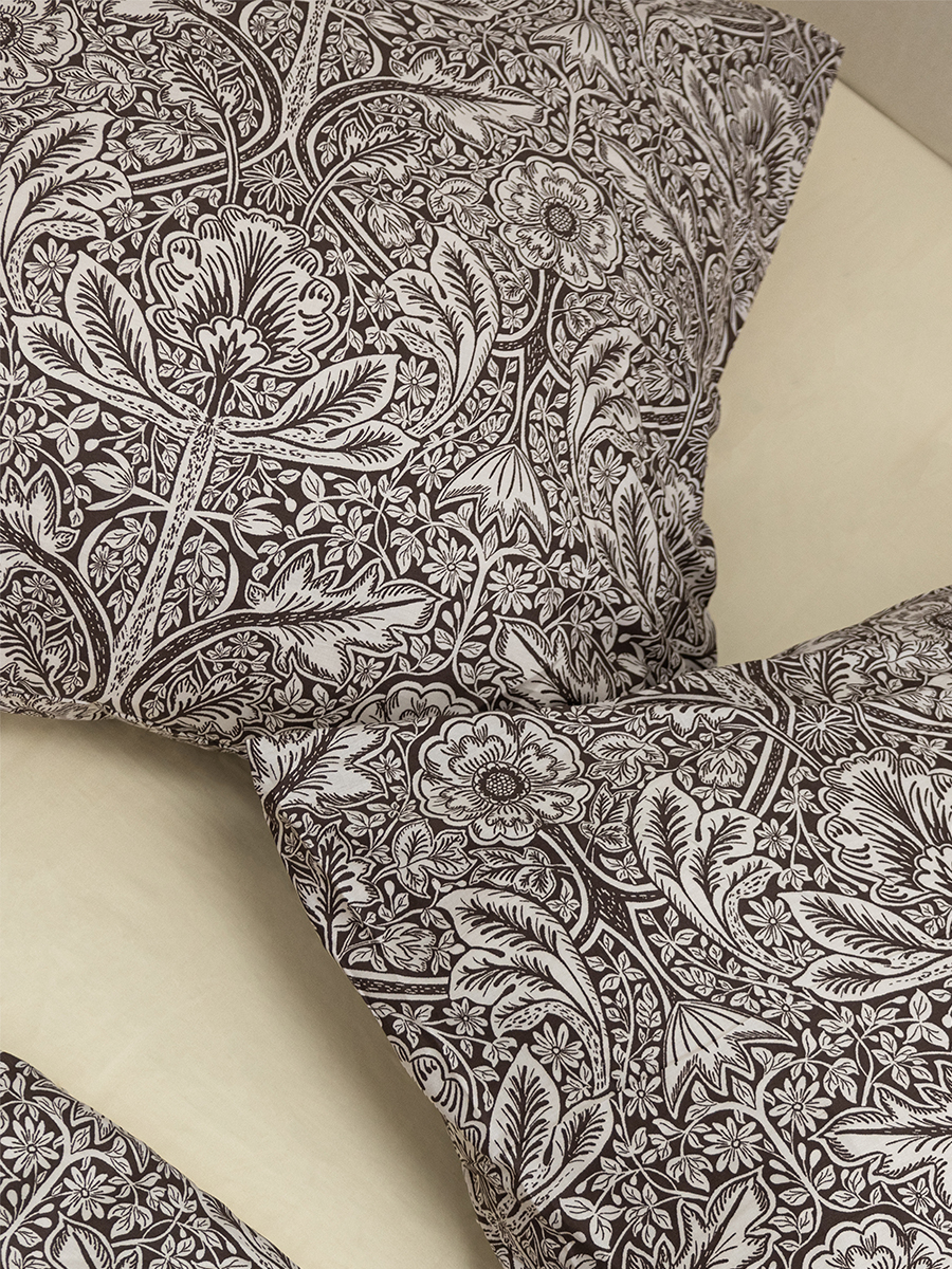 Комплект постельного белья для SNOFF Джина сатин полутораспальный 4 предм. - фото 4