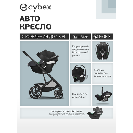 Коляска 3в1 Cybex Balios S Lux 3в1 2025