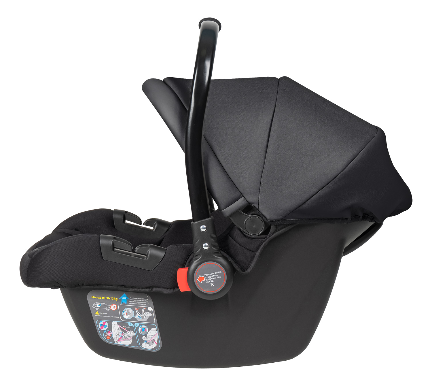 Автокресло Farfello Aimile 0 (0 -13 кг) черный - фото 11