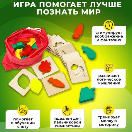 Игрушка Alatoys сортер досочки Сегена в ассортименте
