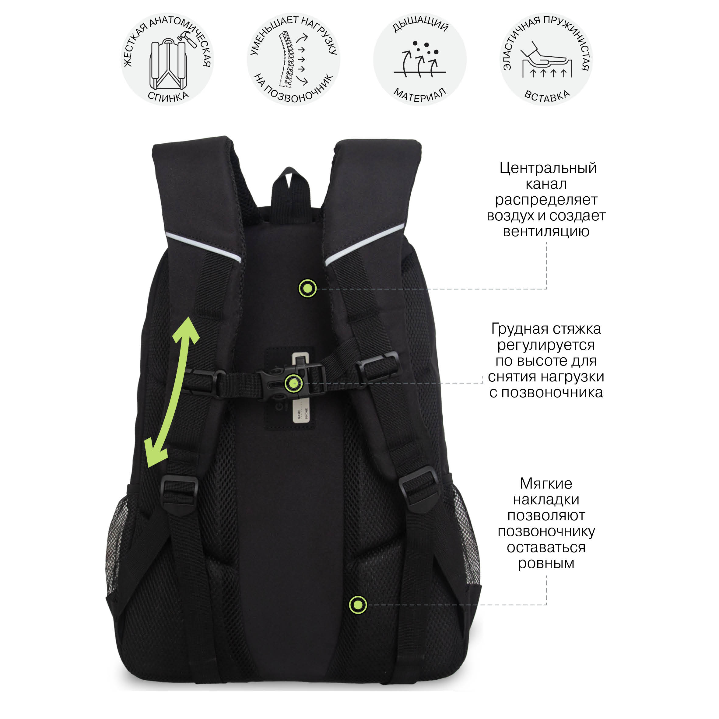 Рюкзак Grizzly для мальчика - фото 9