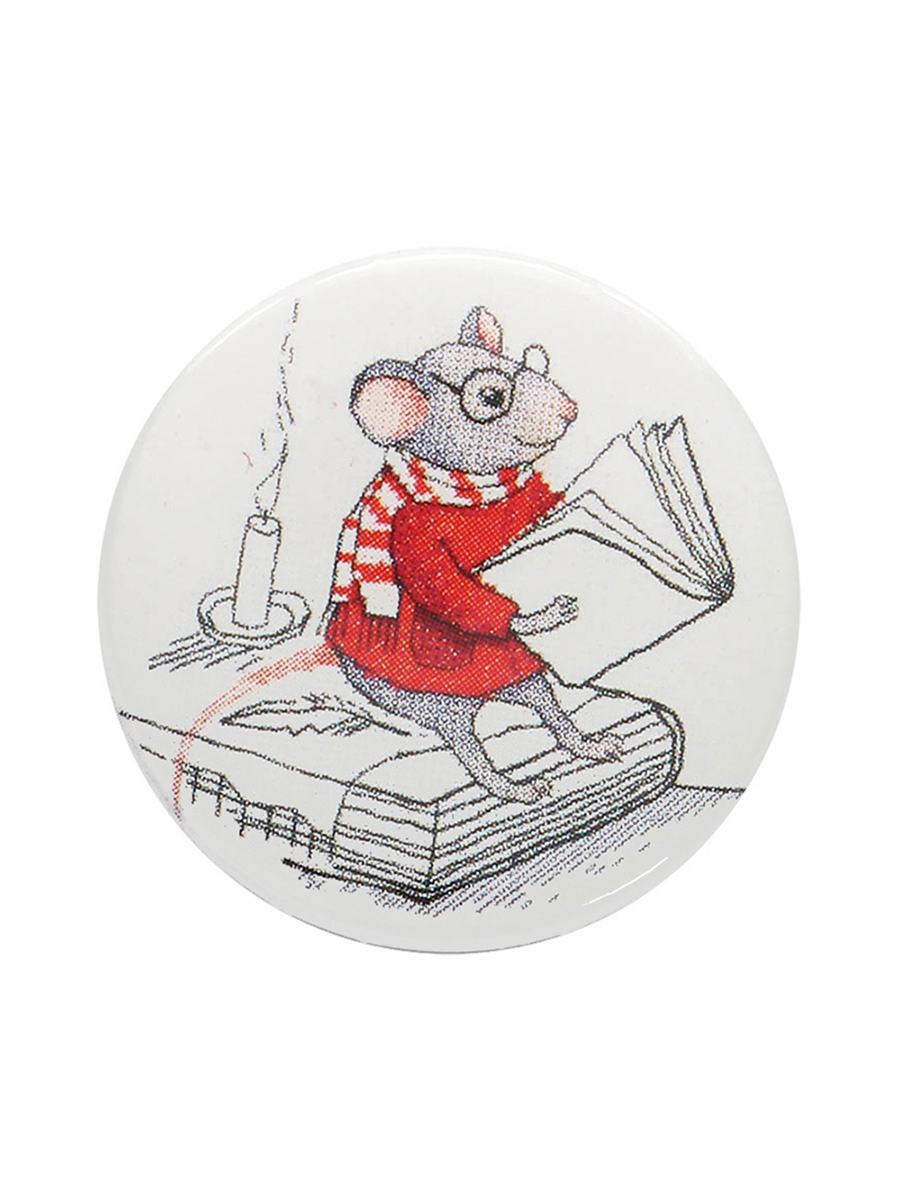 Игольница магнитная Hobby and Pro Мышка с книжкой 25х3 мм - фото 4