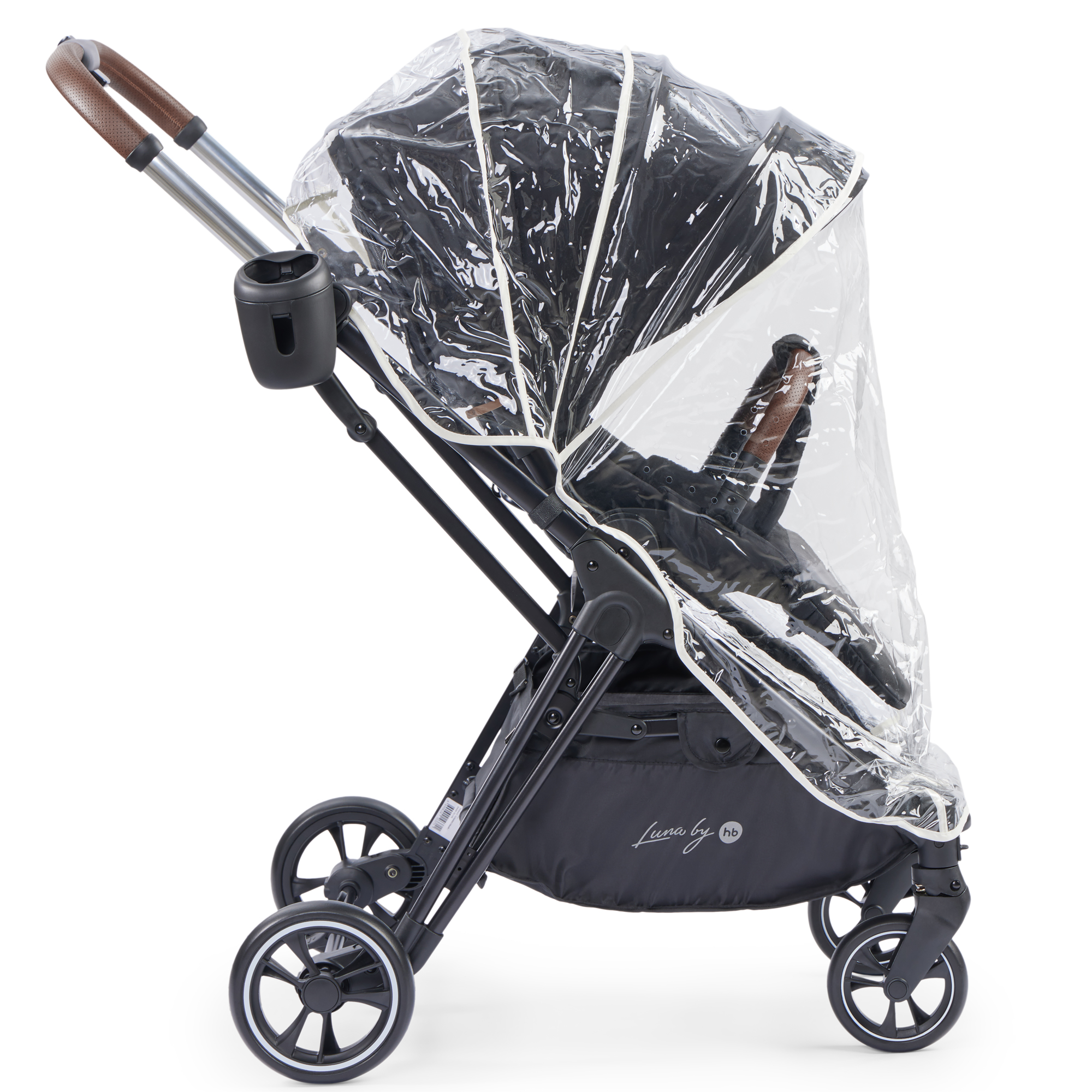 Коляска прогулочная Happy Baby Luna черный - фото 22