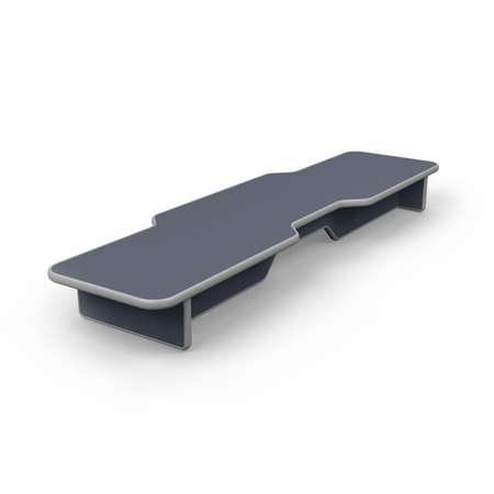 Подставка настольная VMMGAME для монитора и акустической системы BASE 120 DARK GREY