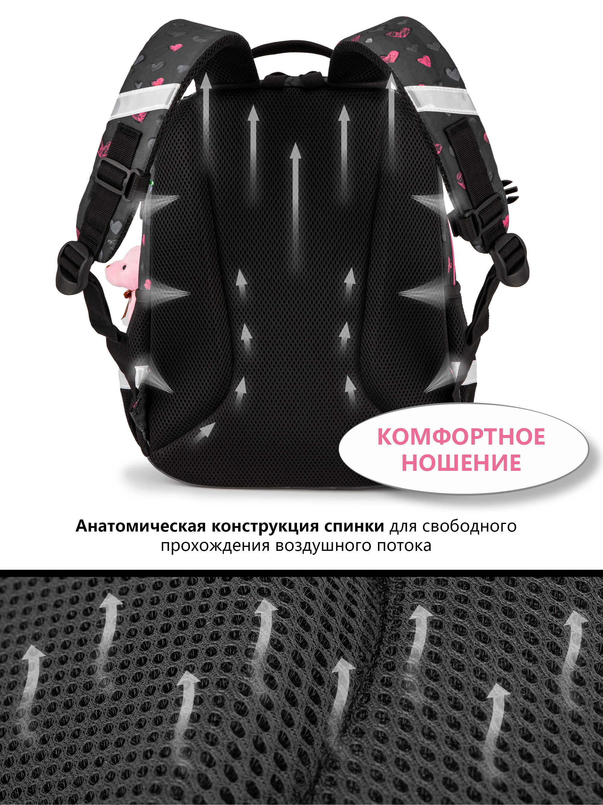 Рюкзак School Standard первокласснику набор 4 в 1 - фото 11