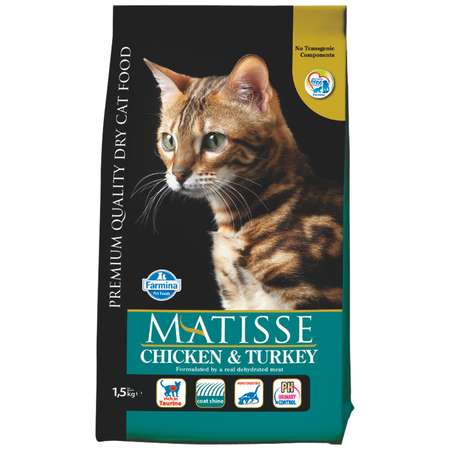 Корм для кошек Farmina Matisse курица индейка 1.5кг