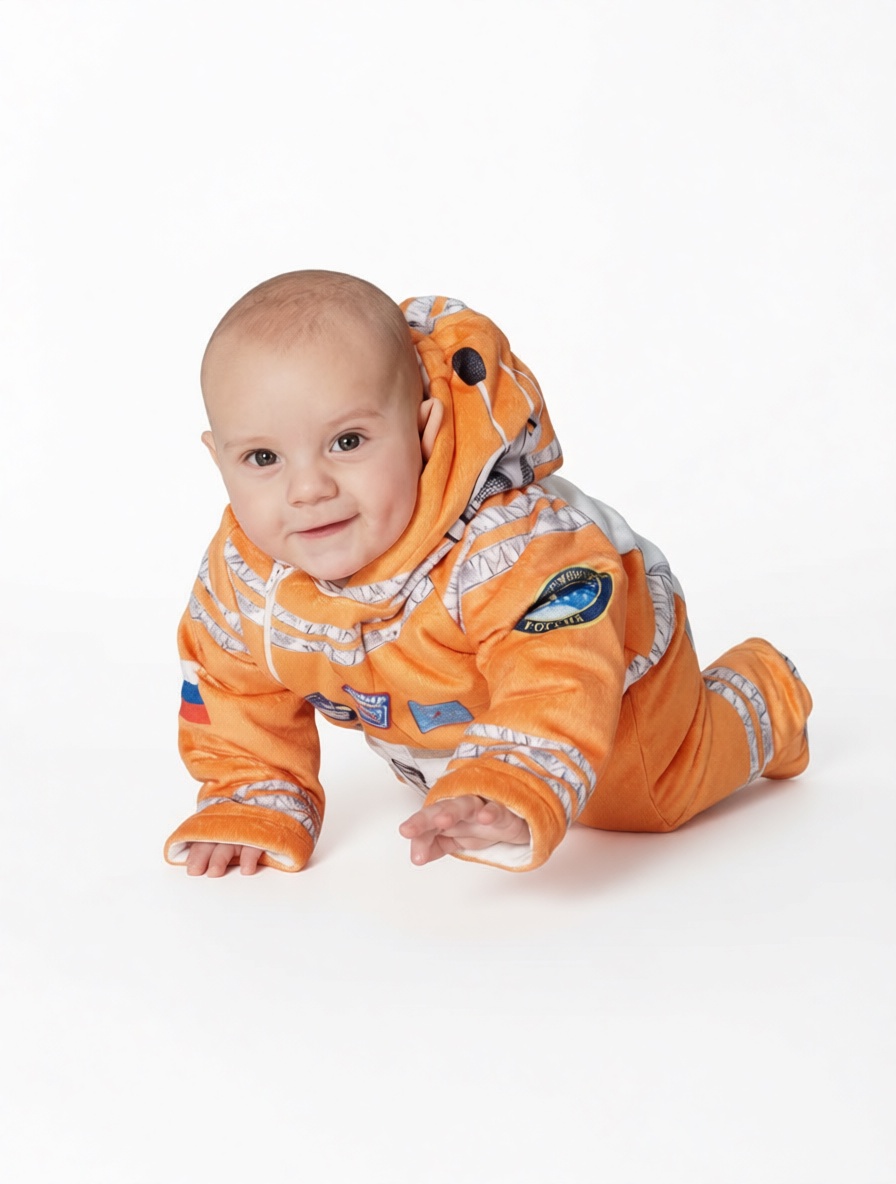 Комбинезон ПАПИТТО 11-521 оранжевый - фото 1