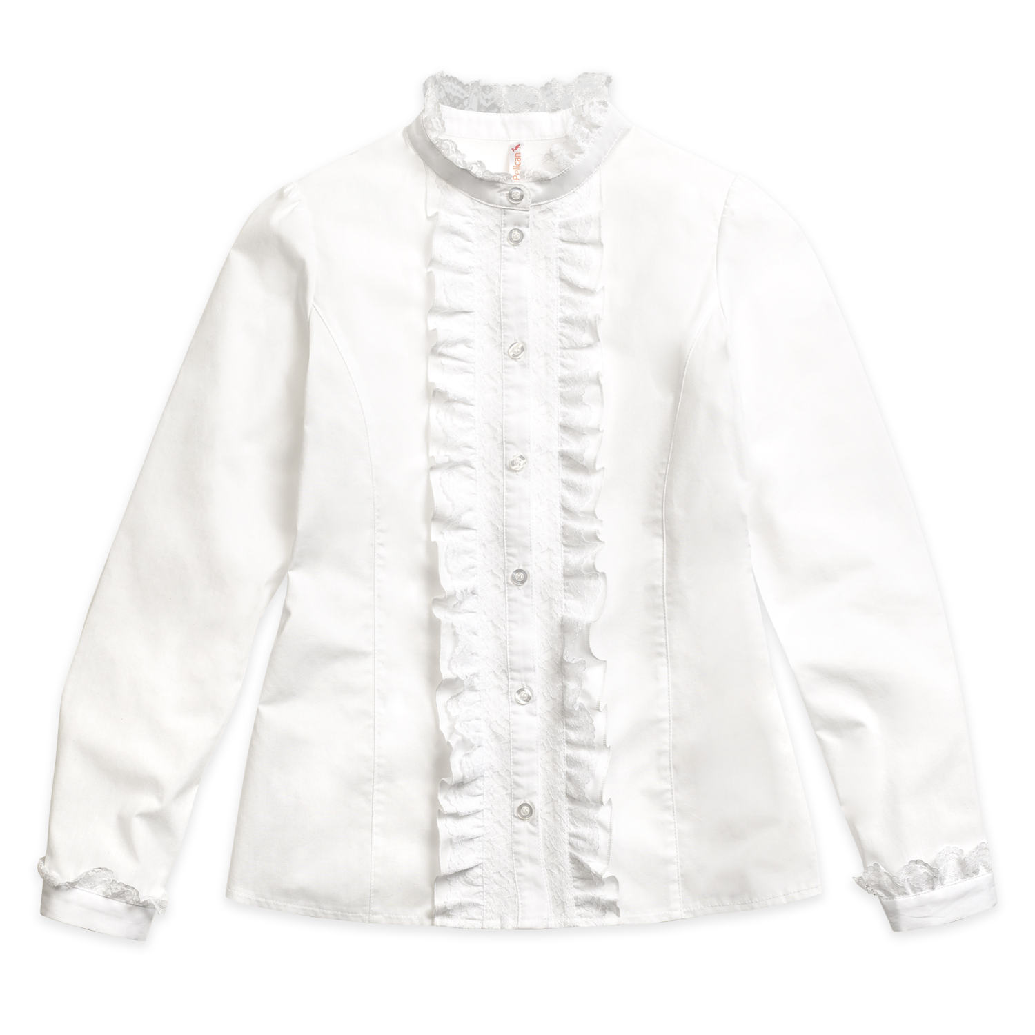 Блузка Pelican GWCJ7107/Белый(2) - фото 1