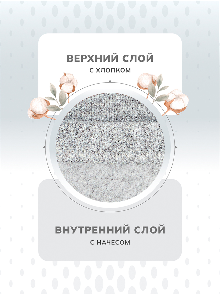 Термобелье Montero Outdoor MCLCCG0102ttt/светлосерый - фото 6