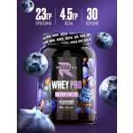 Сывороточный протеин без сахара Reckful Whey Pro Protein со вкусом Черничное мороженое