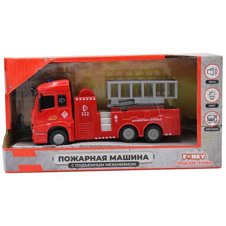 Пожарная машина Funky Toys 1:43