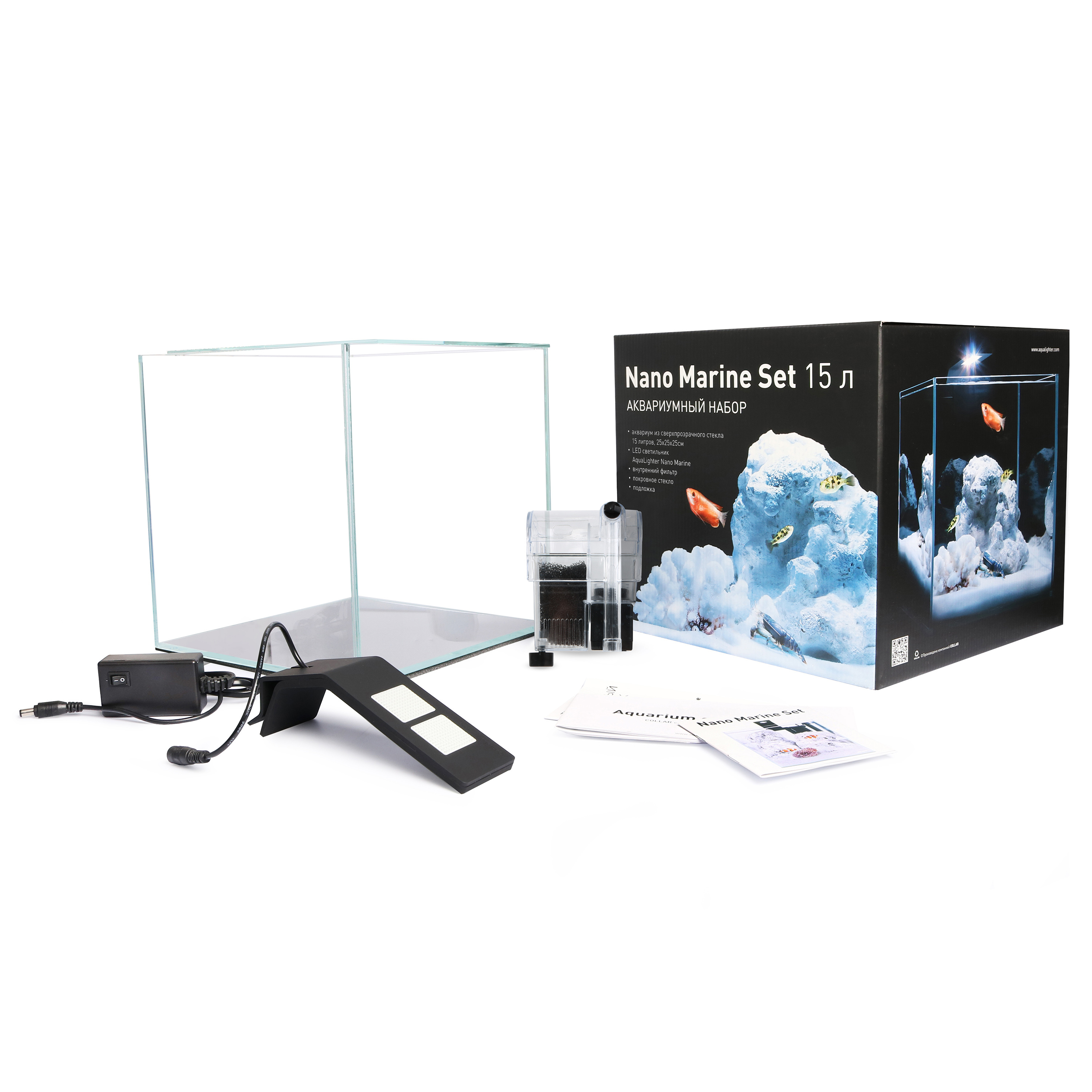 Набор аквариумный AquaLighter Nano Marine Set 15л - фото 3