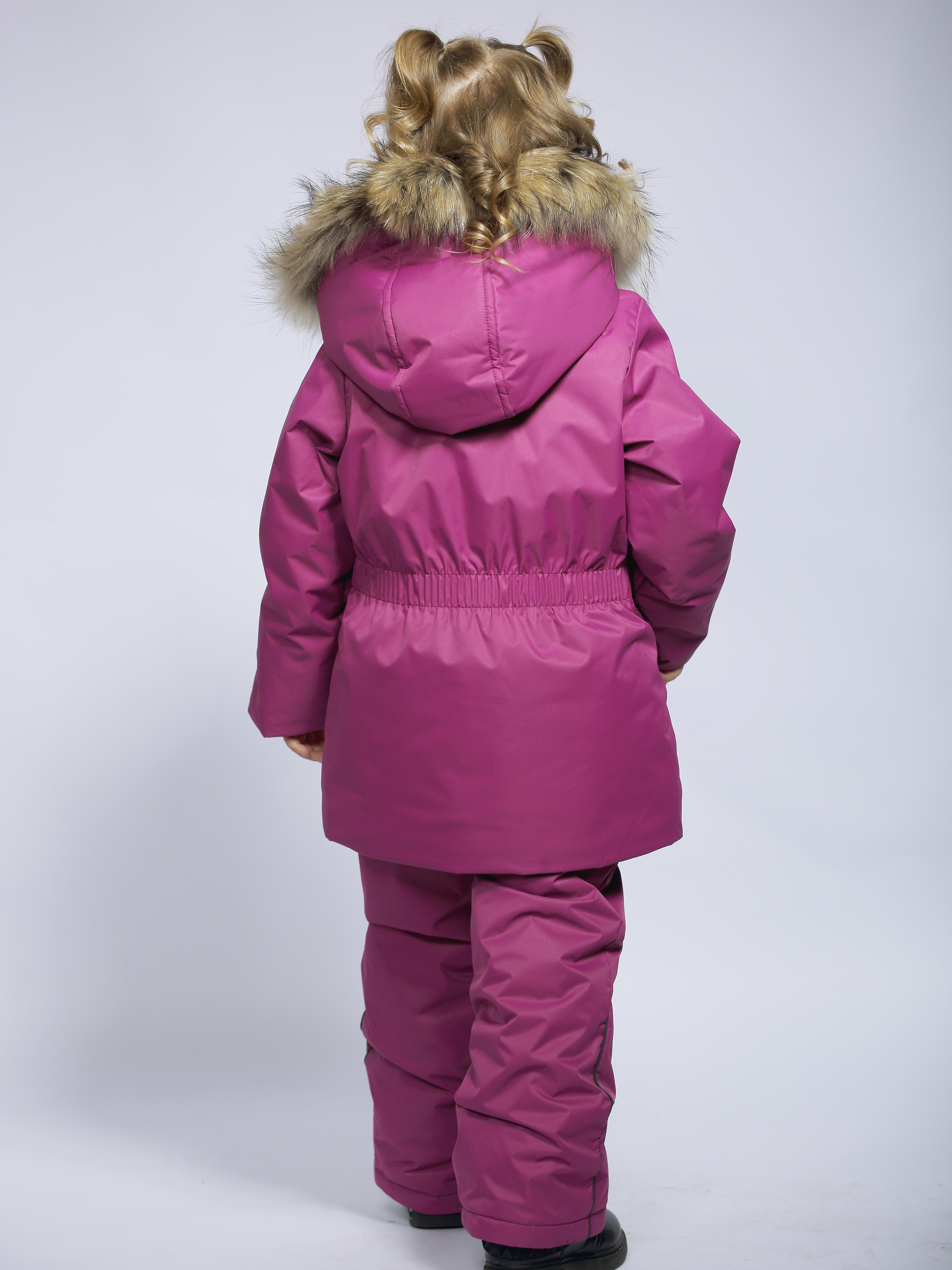 Куртка и полукомбинезон Orso Bianco OB81042-12_фуксия - фото 4