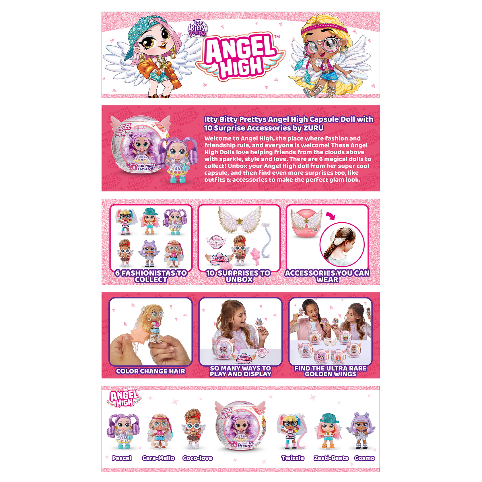 Кукла мини ANGEL HIGH в ассортименте 9710SQ1-S002 - фото 33