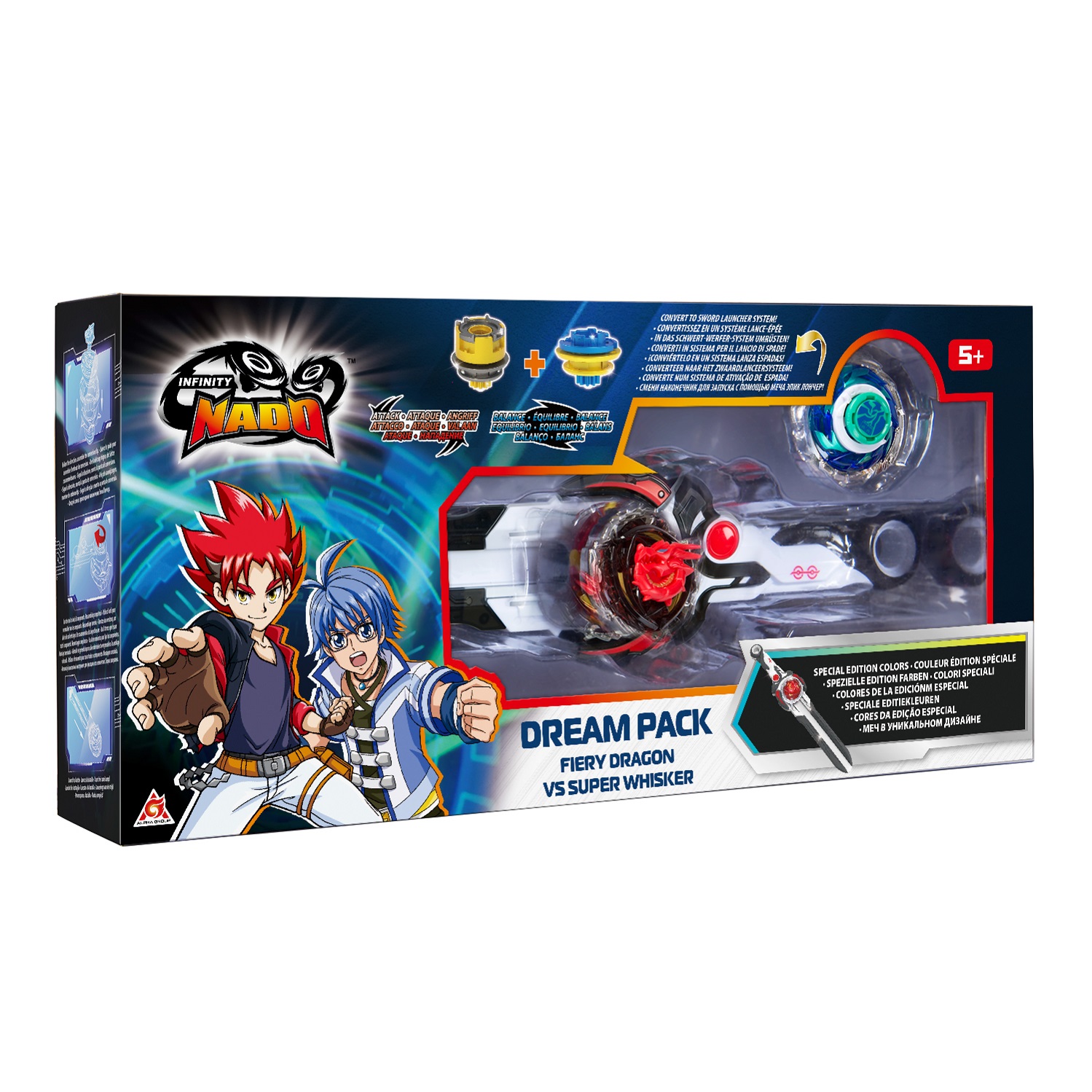 Игровой набор Infinity Nado Команда Мечты Эпик Лончер - фото 3