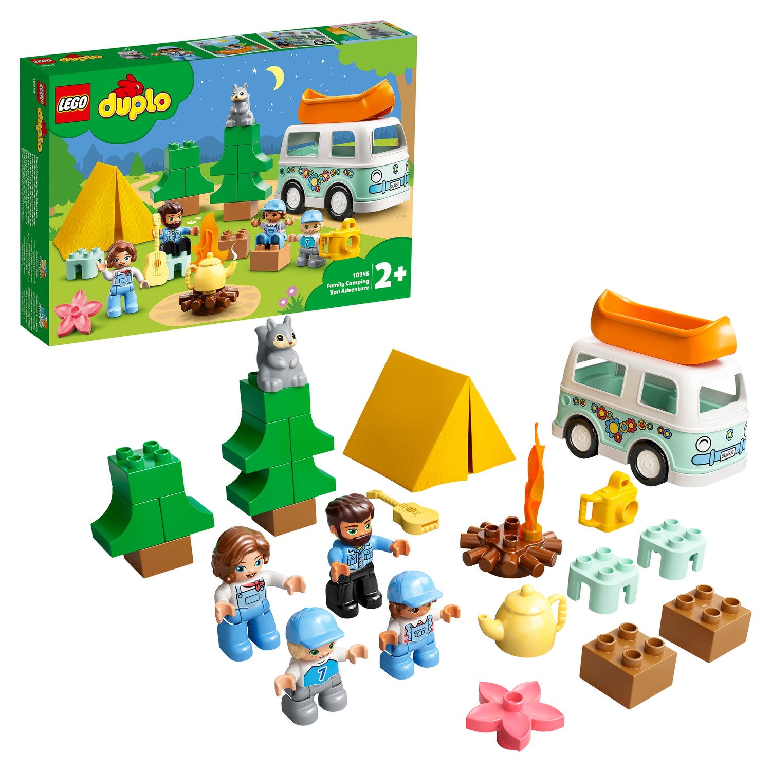 Конструктор LEGO DUPLO Приключение на микроавтобусе - фото 1