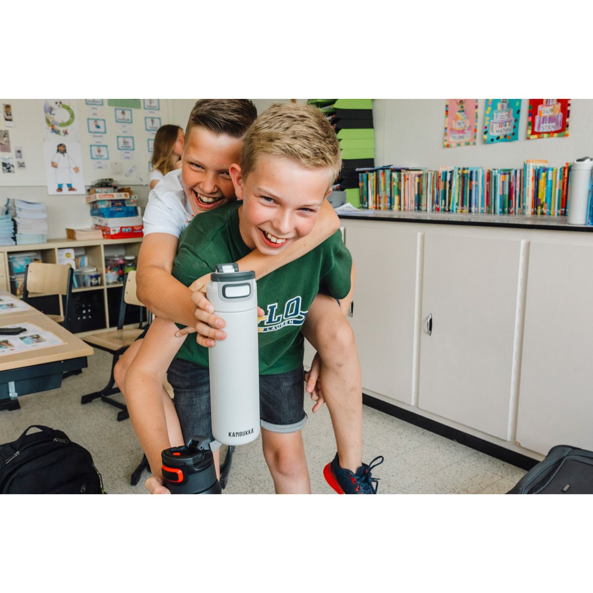 Термобутылка Kambukka Elton 600мл белая 11-03035 - фото 6