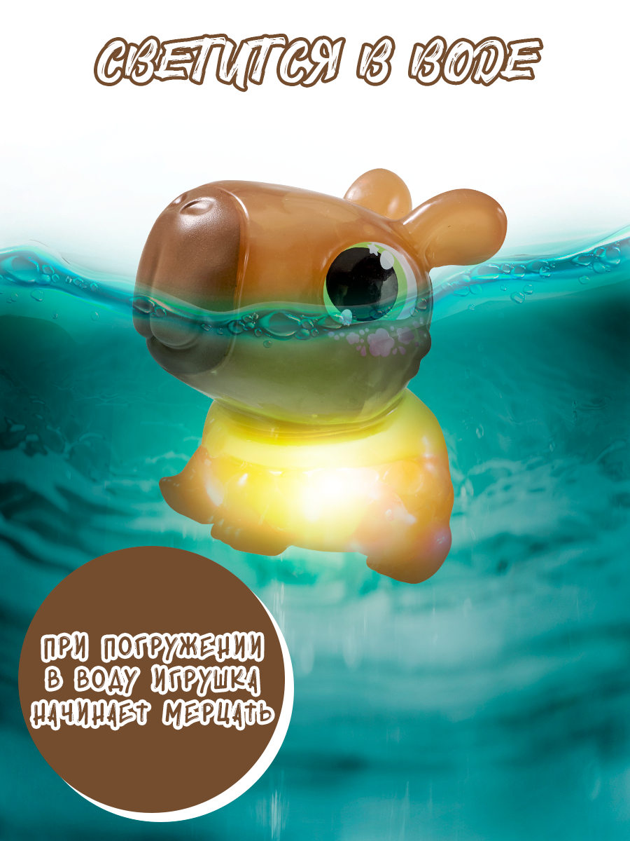 Фигурка Goliath сквиш Капибара бежевый - фото 3