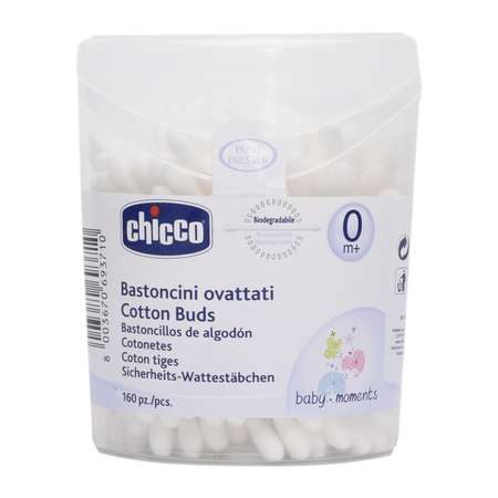 Ватные палочки Chicco 160 шт.