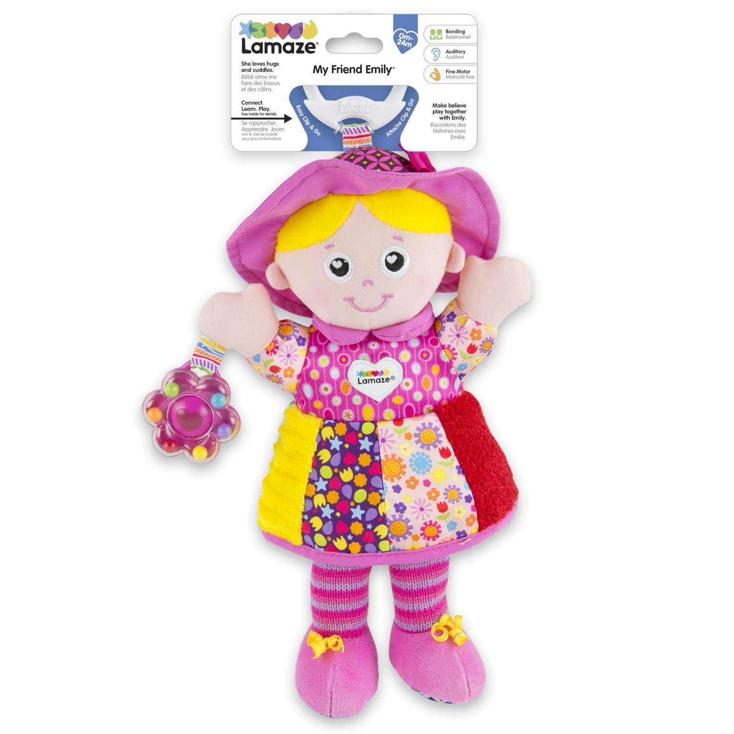 Игрушка Lamaze подвеска Кукла Эмилия - фото 2