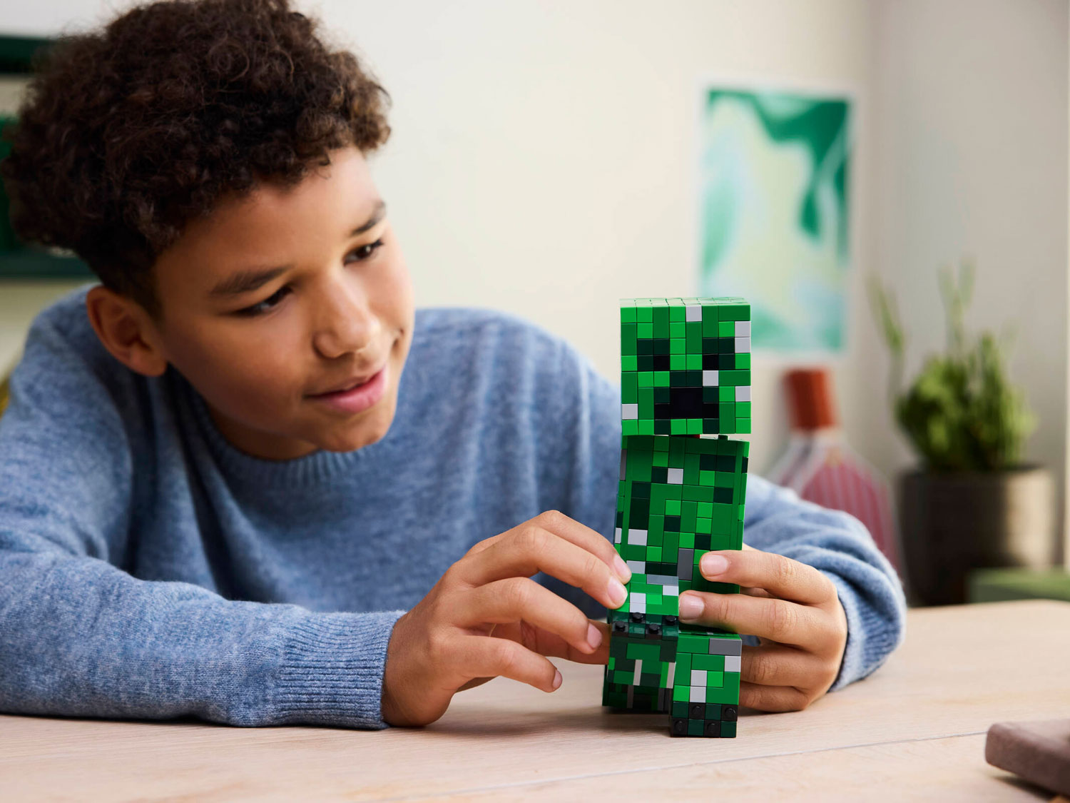 Конструктор LEGO Minecraft фигурка Крипера 665 дет. - фото 12