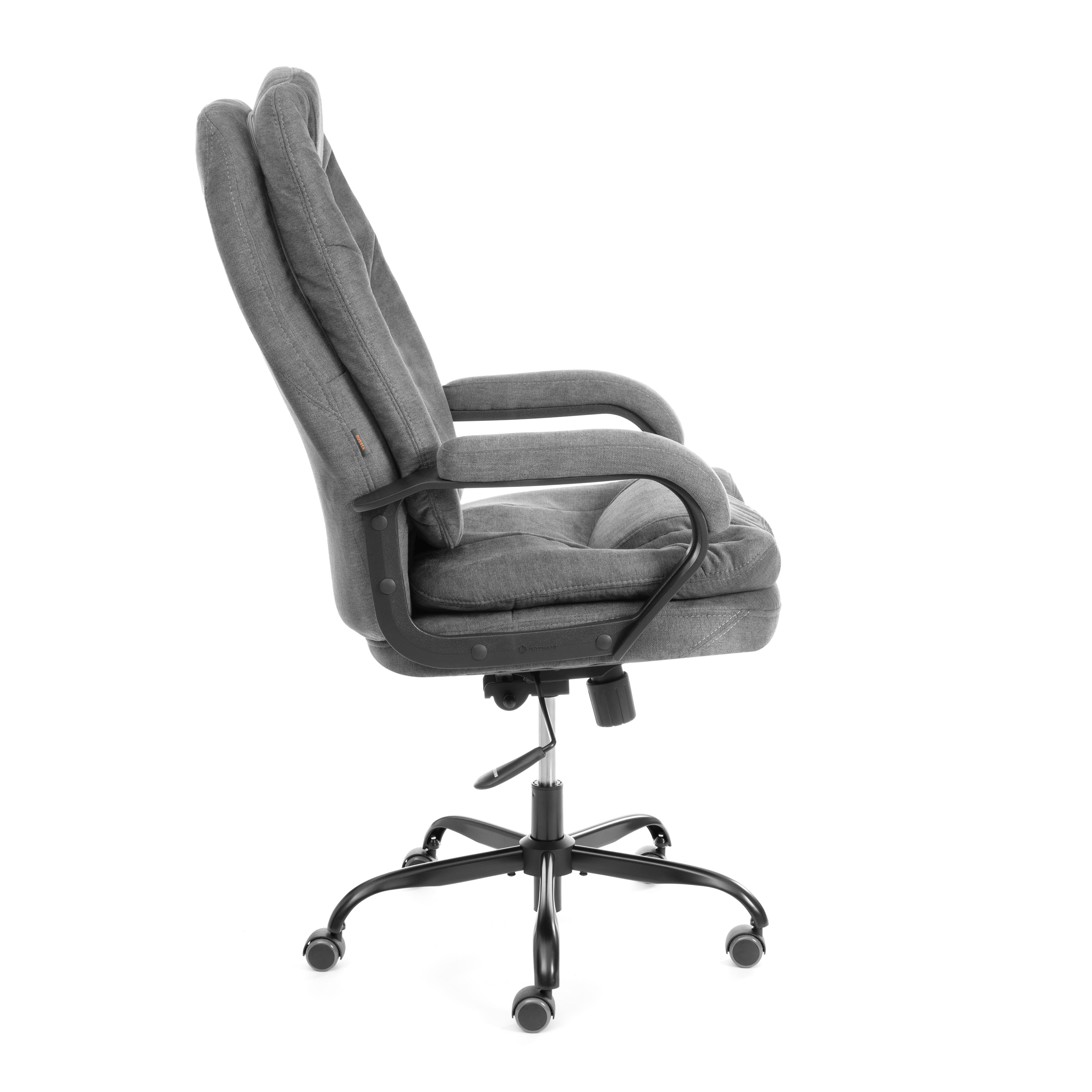 Компьютерное кресло TETCHAIR COMFORT metalBL ткань серый - фото 3