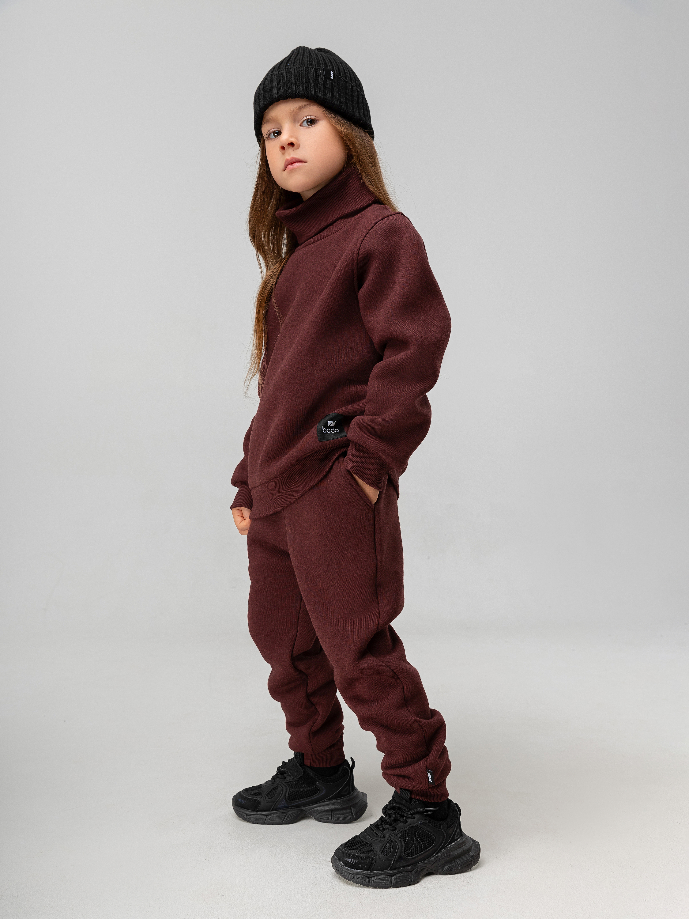 Костюм спортивный Bodo 11-275МU_темно-коричневый - фото 1