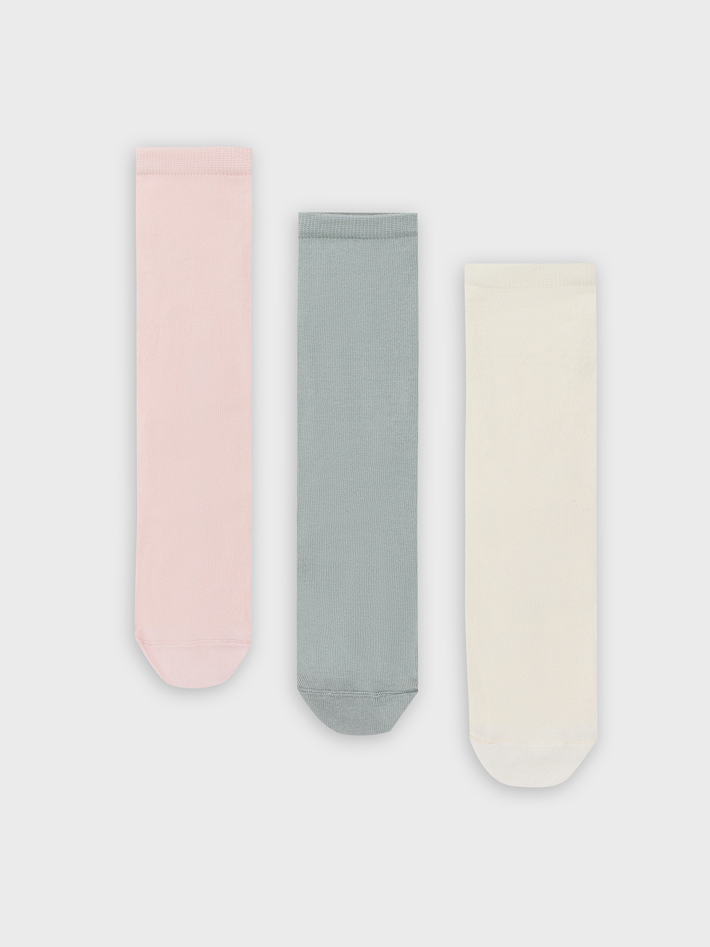 Носки 3 пары Mark Formelle (Марк Формэль) 430A-1407/молочный /св.эвкалипт /зефирный/ - фото 3