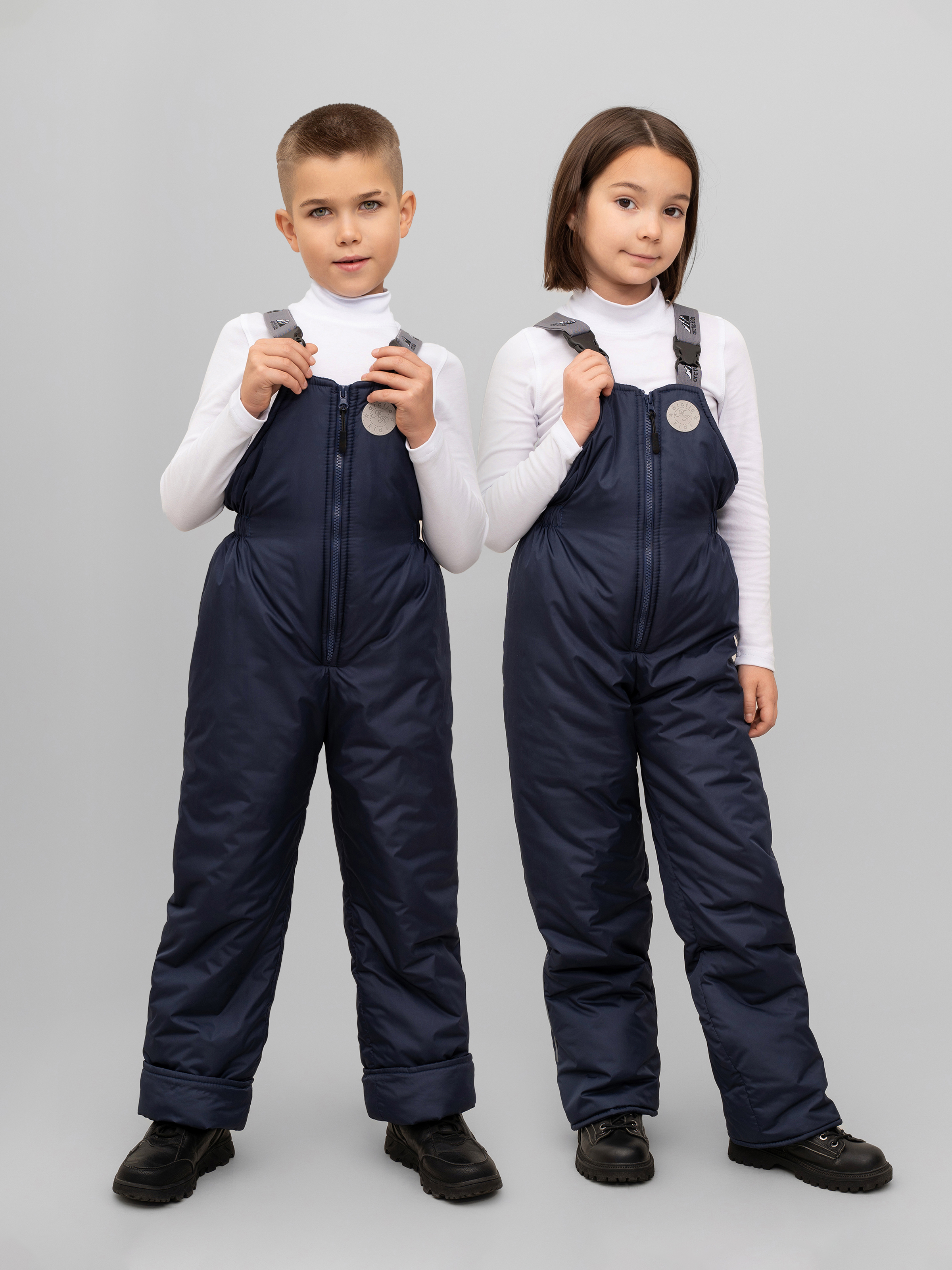 Полукомбинезон Arctic kids 60-015/1 синий - фото 2