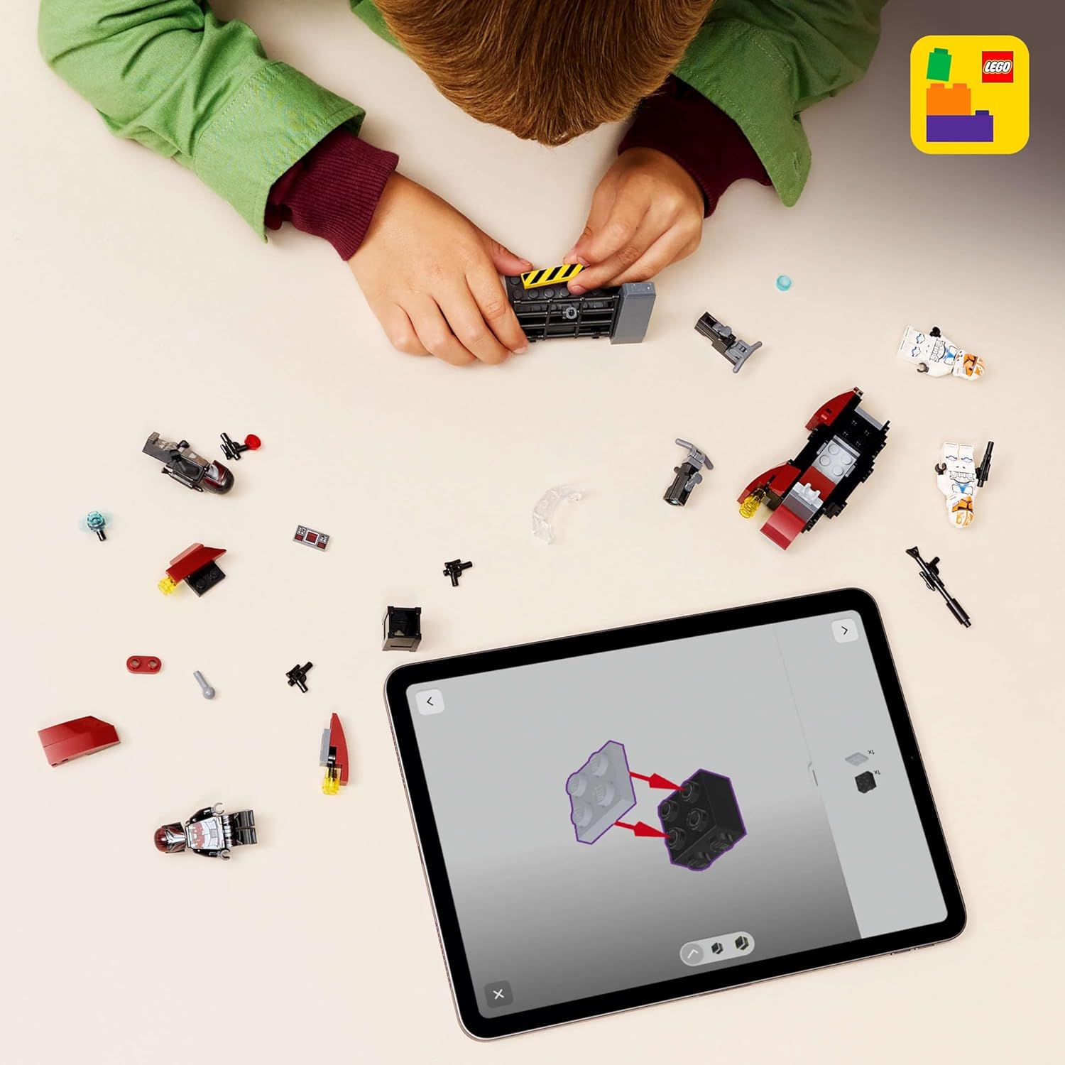 Конструктор LEGO Star Wars Боевой набор Осада Мандалора 116 дет. - фото 9