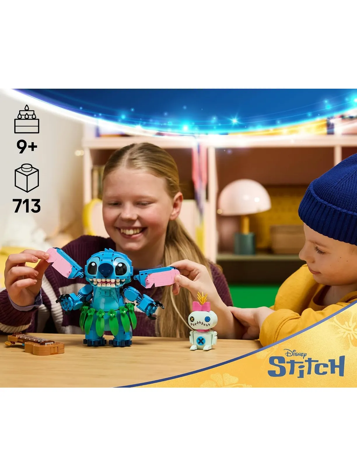Конструктор LEGO Disney Фигурка Стича и Скрампа 713 дет. - фото 9