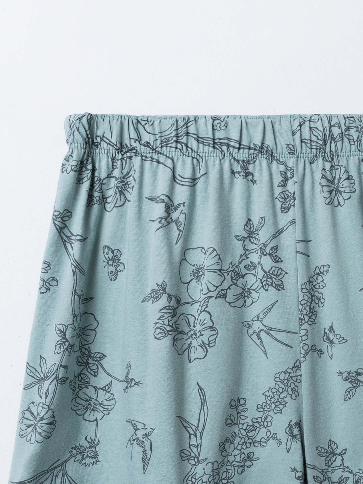 Пижама Mark Formelle (Марк Формэль) 592654/шалфей +ласточки в саду на шалфее - фото 9