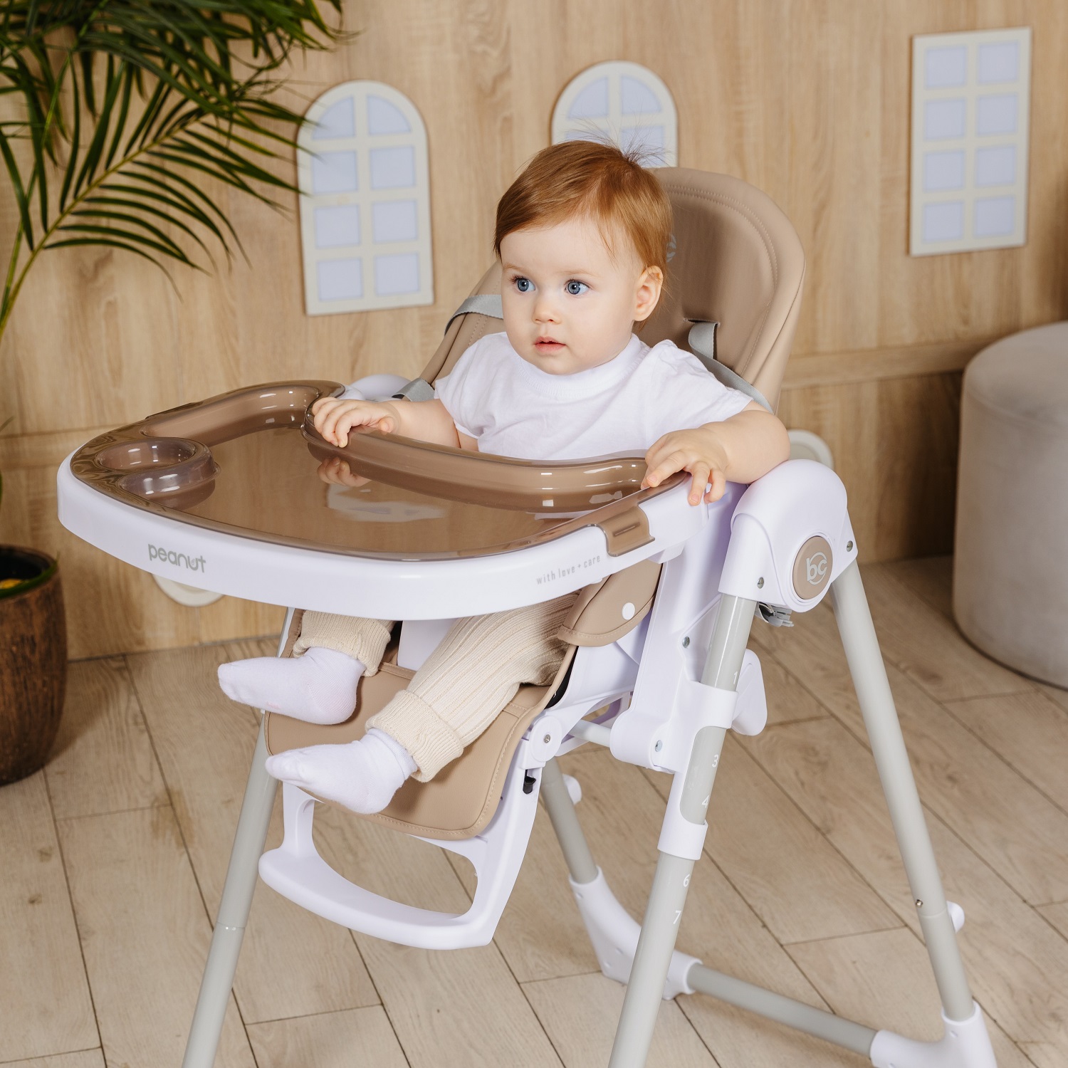 Стульчик для кормления BabyCare Peanut - фото 16