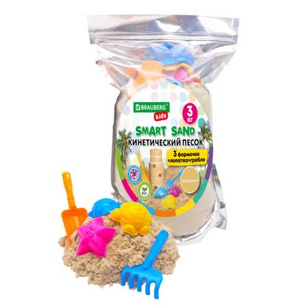 Кинетический песок Brauberg 3 кг